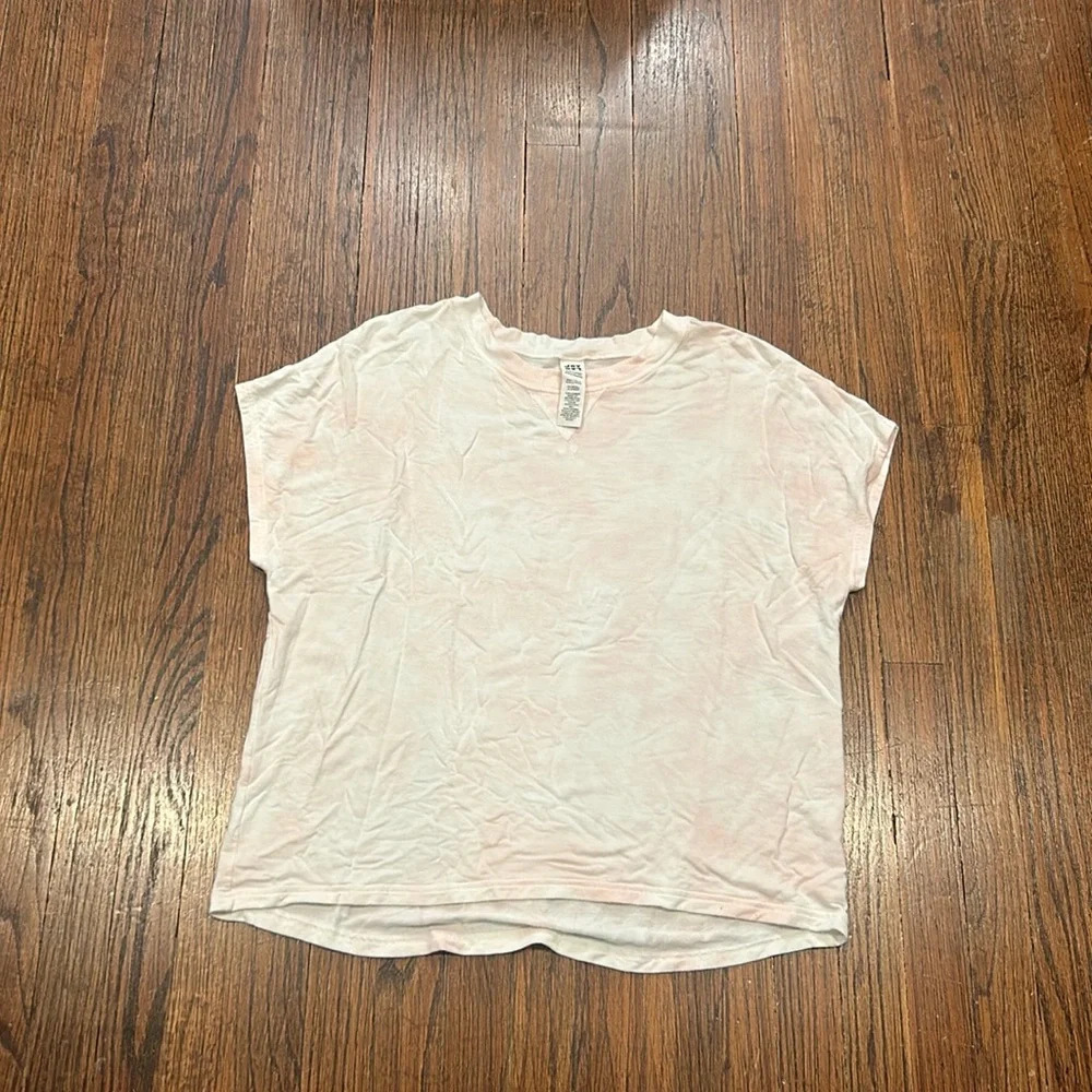 Joylab Light Pink Tie Dye Tee